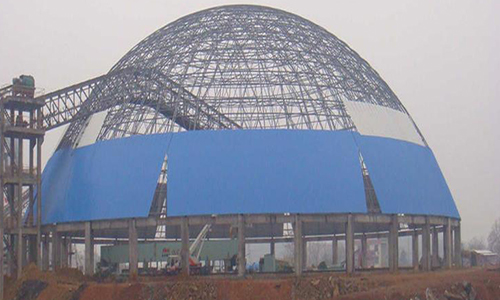 镇江螺栓球网架加工的注意事项